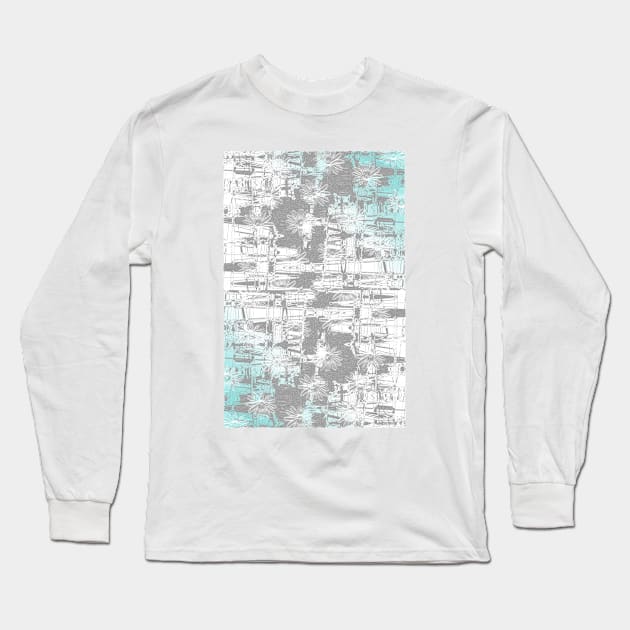 Flower pattern (2) Long Sleeve T-Shirt by Againstallodds68